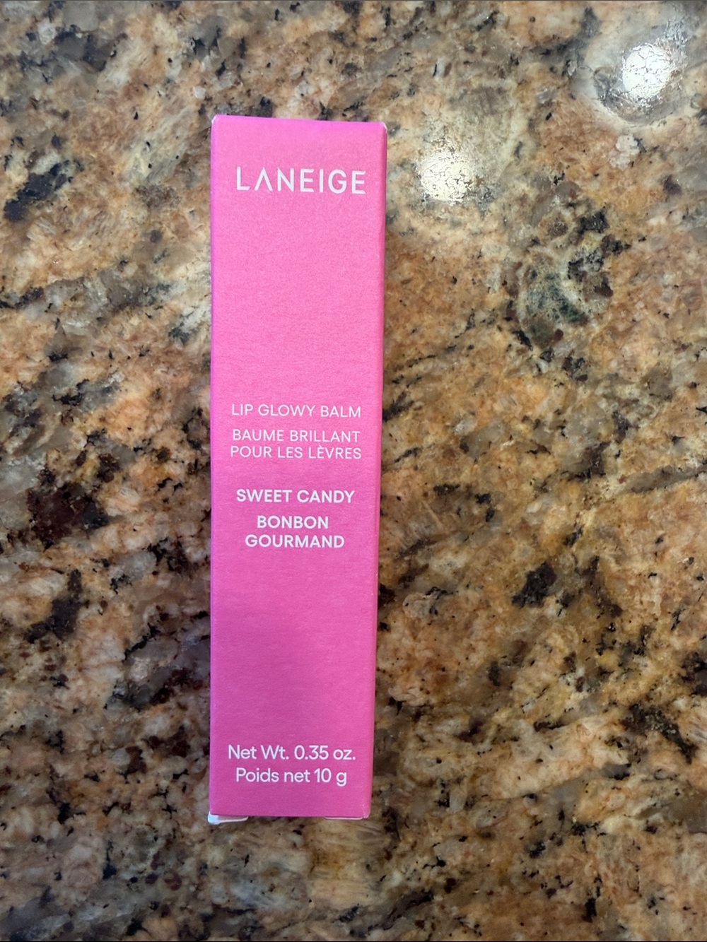 NEW LANEIGE Lip Glowy Balm in Sweet Candy - Pink